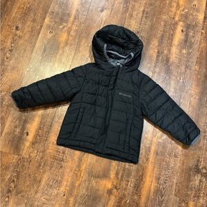 Like New Columbia Black Puffer Jacket